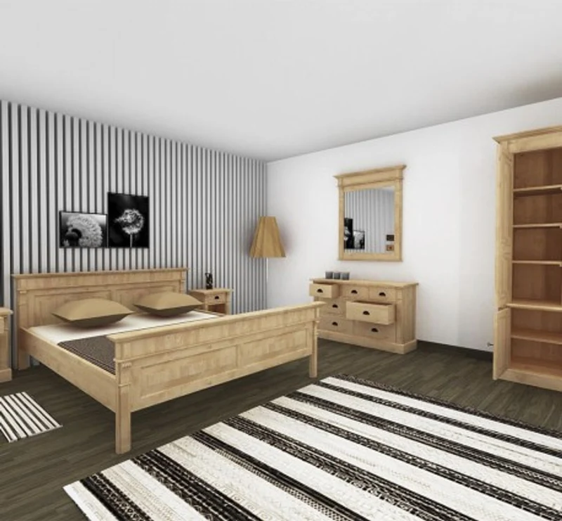 Casa Padrino Möbel Set im Landhausstil, 122 x 75 x 41 cm