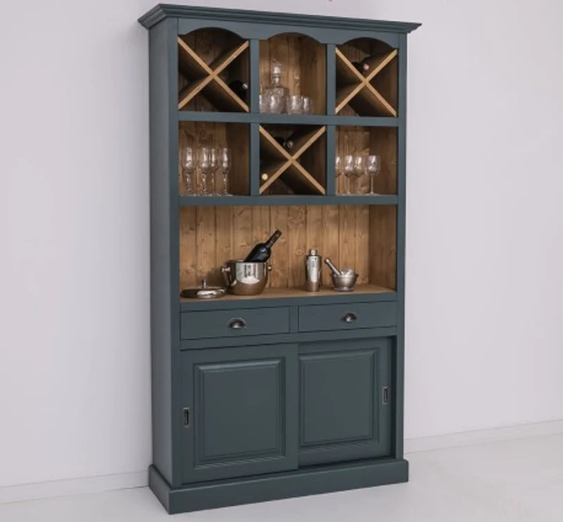 Casa Padrino Theke im Landhausstil, 120 x 41 x 210 cm