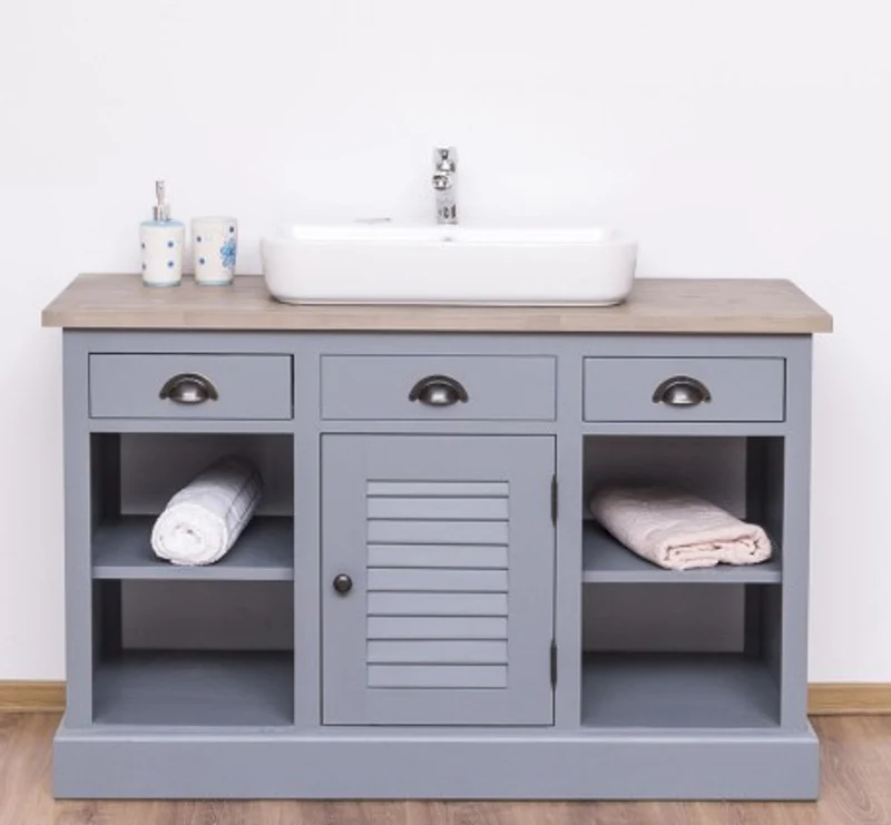 Casa Padrino Waschtisch im Landhausstil, 120 x 51 x 75 cm