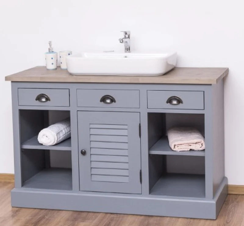 Casa Padrino Waschtisch im Landhausstil, 120 x 51 x 75 cm