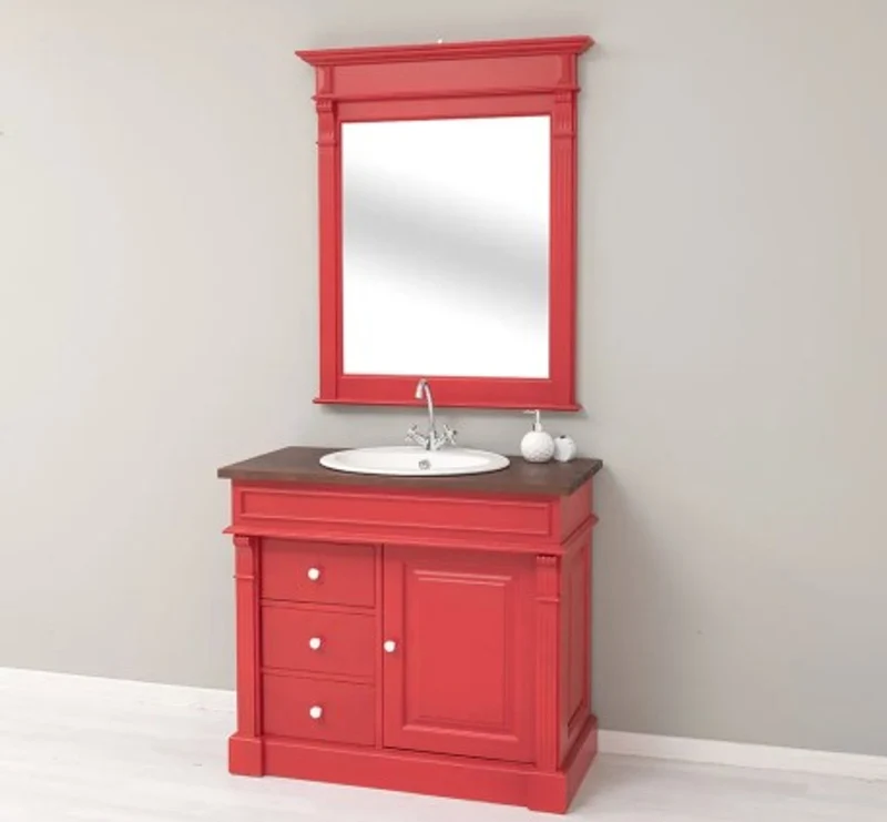 Casa Padrino Schrank im Landhausstil, 103 x 51 x 91 cm