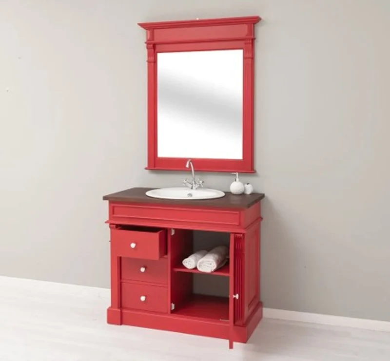 Casa Padrino Schrank im Landhausstil, 103 x 51 x 91 cm