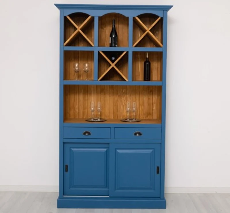 Casa Padrino Theke im Landhausstil, 120 x 41 x 210 cm