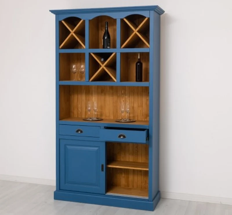 Casa Padrino Theke im Landhausstil, 120 x 41 x 210 cm