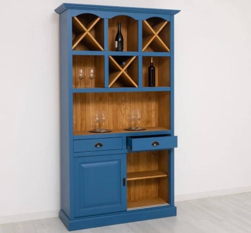 Casa Padrino Theke im Landhausstil, 120 x 41 x 210 cm