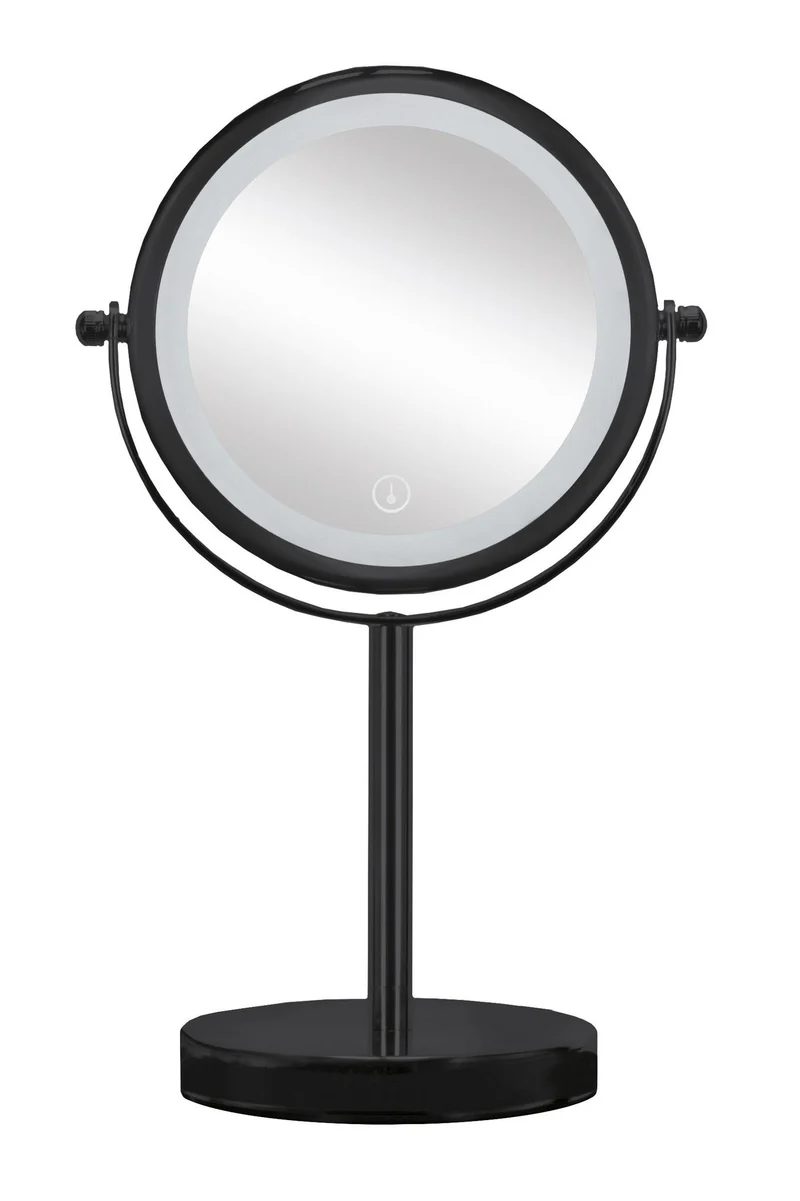 LED-Kosmetikspiegel BRIGHT MIRROR Schwarz