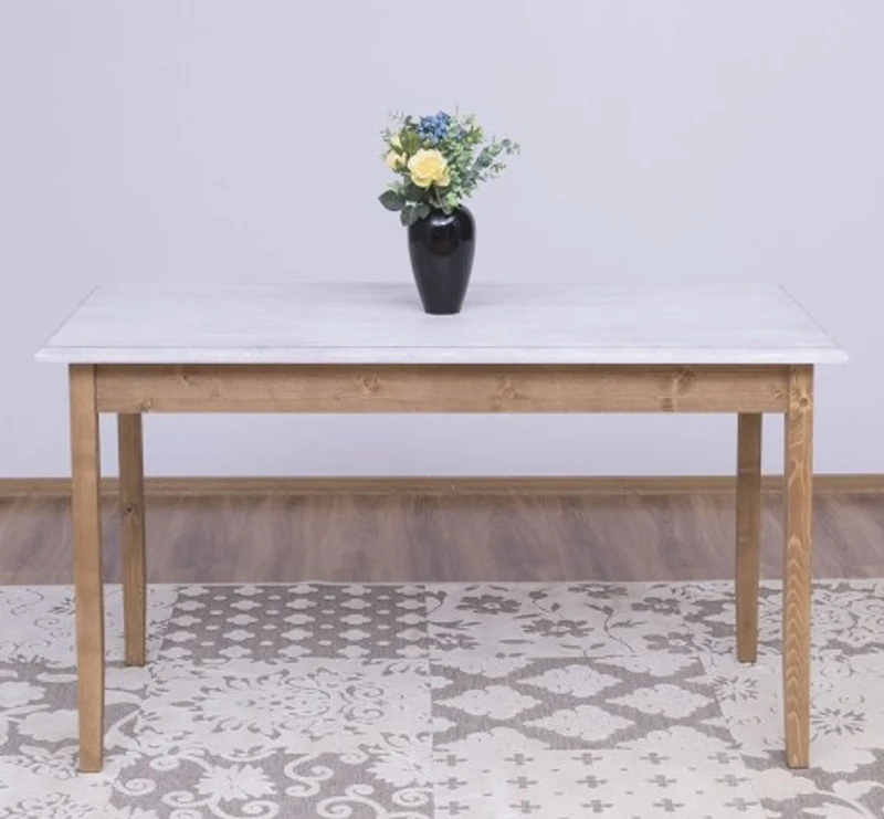Casa Padrino Esstisch im Landhausstil, 140 x 70 x 78 cm