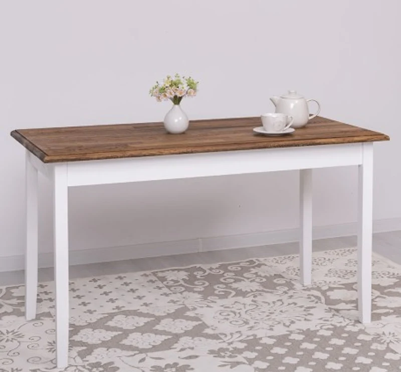 Casa Padrino Esstisch im Landhausstil, 140 x 70 x 78 cm