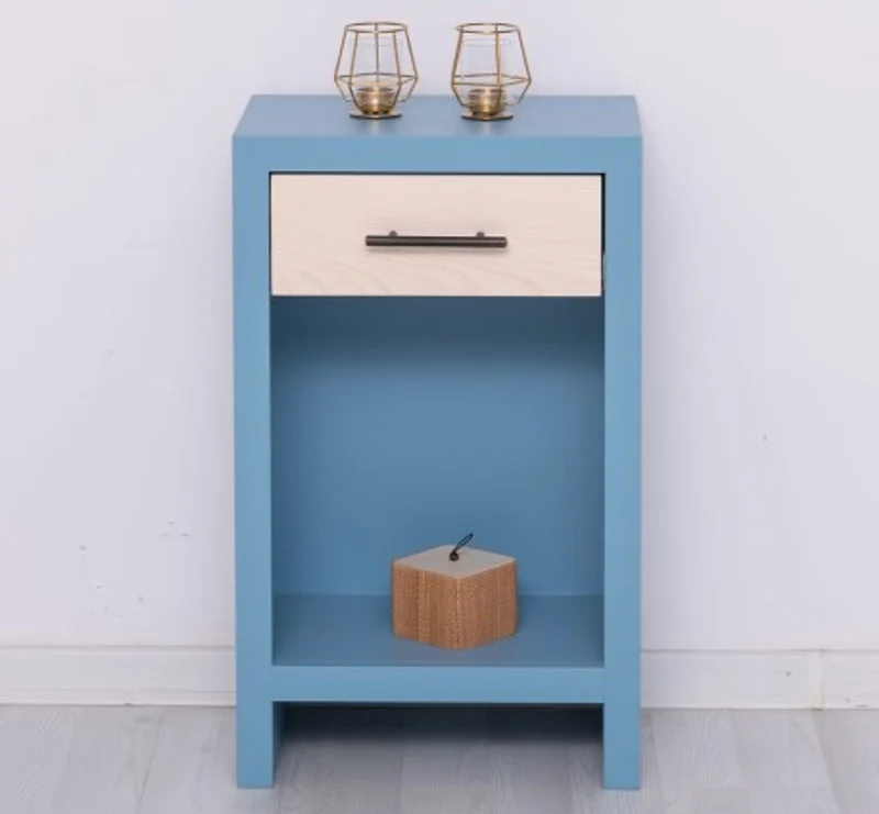 Casa Padrino Nachttisch im Landhausstil mit 1 Schublade, 45 x 30 x 74 cm
