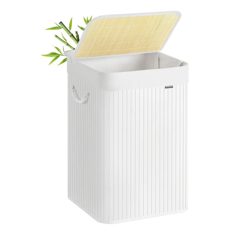 Cesta de Lavandería de Bambú