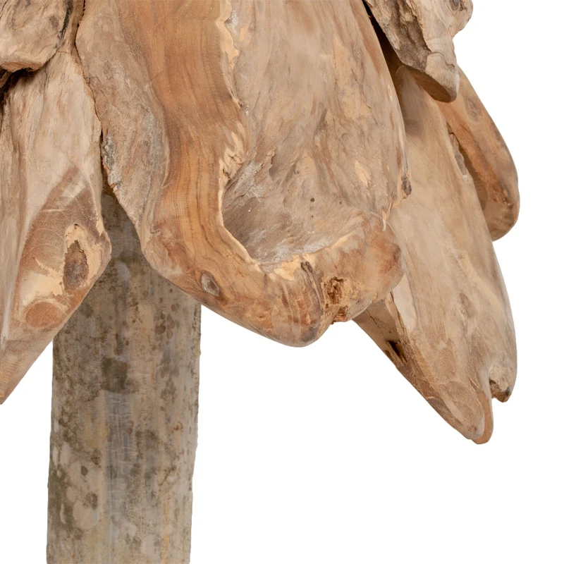Teak Deko Baum BOOM ca. H60cm Tannenbaum Massivholz