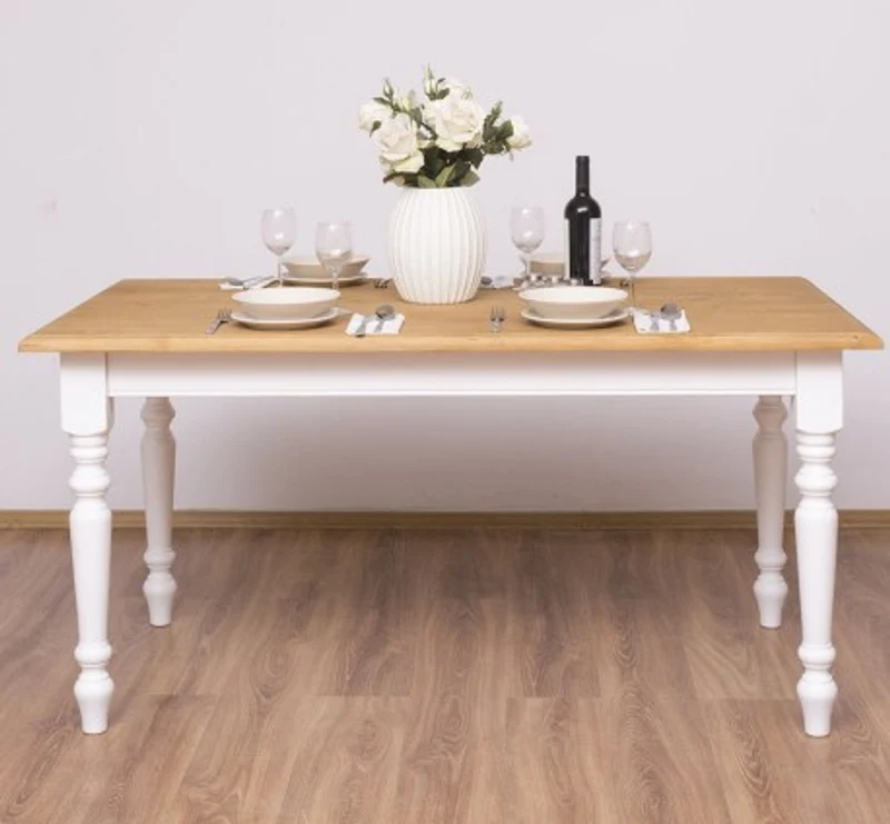 Casa Padrino Esstisch im Landhausstil, 180 x 90 x 78 cm
