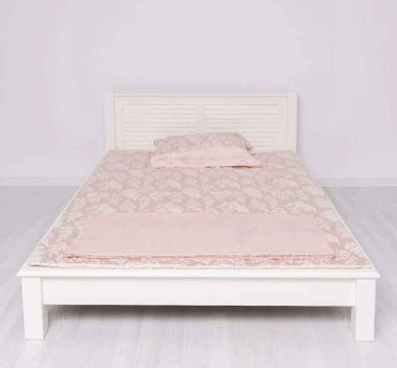 Casa Padrino Bett im Landhausstil, 140 x 200 x 82 cm
