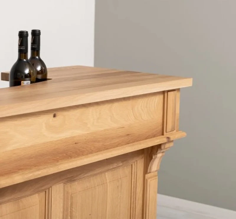 Casa Padrino Theke im Landhausstil, 140 x 51 x 107 cm