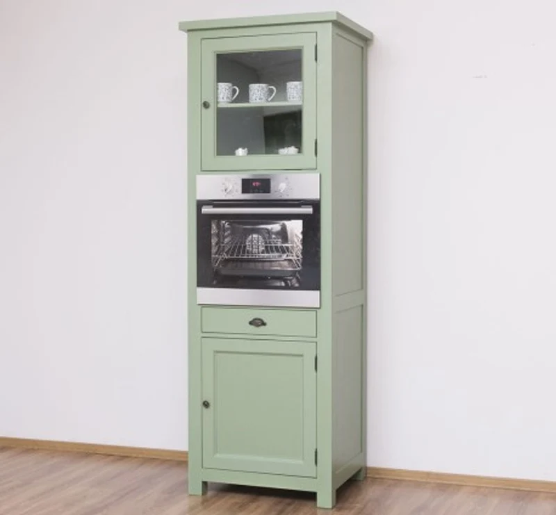 Casa Padrino Küchenschrank im Landhausstil mit 2 Türen, 76 x 65 x 220 cm