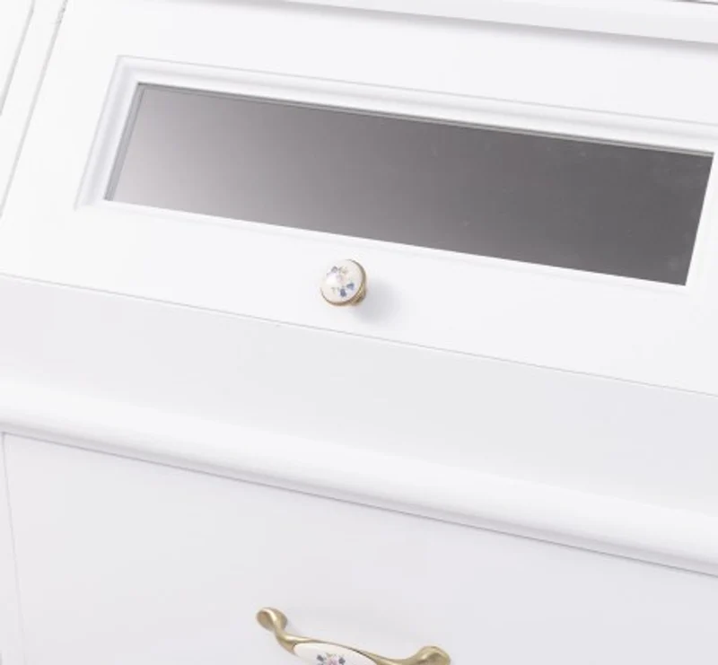 Casa Padrino Sideboard im Landhausstil mit 2 Türen und 6 Schubladen, 214 x 50 x 226 cm