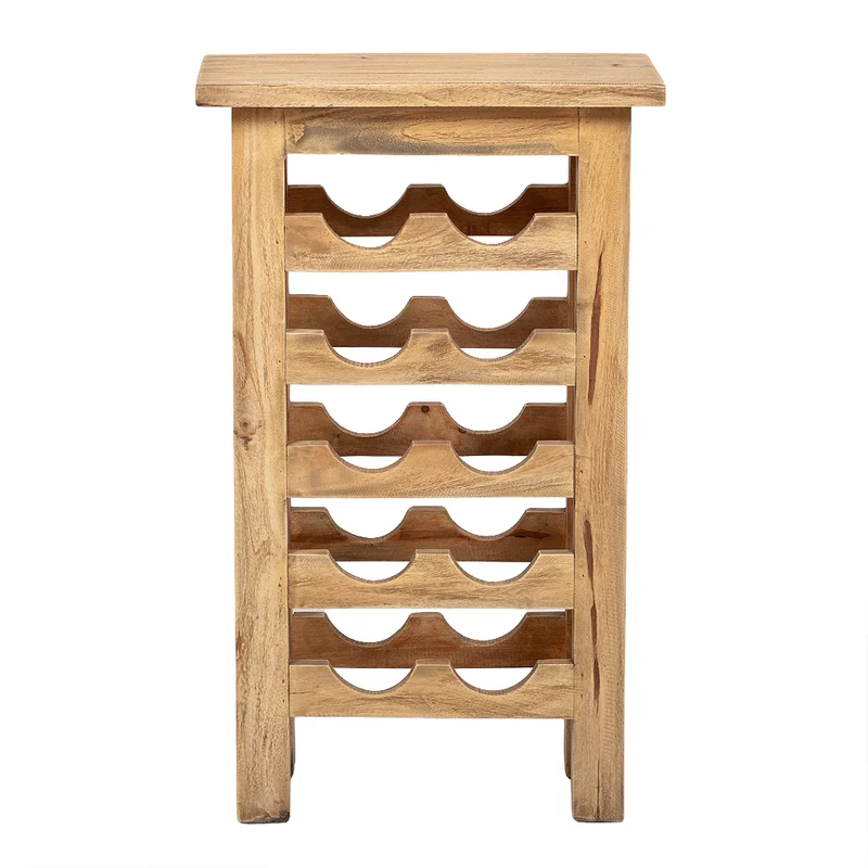 Weinregal NIEKE Antik-Natural Mahagoni ca. 40x68cm (BxH)