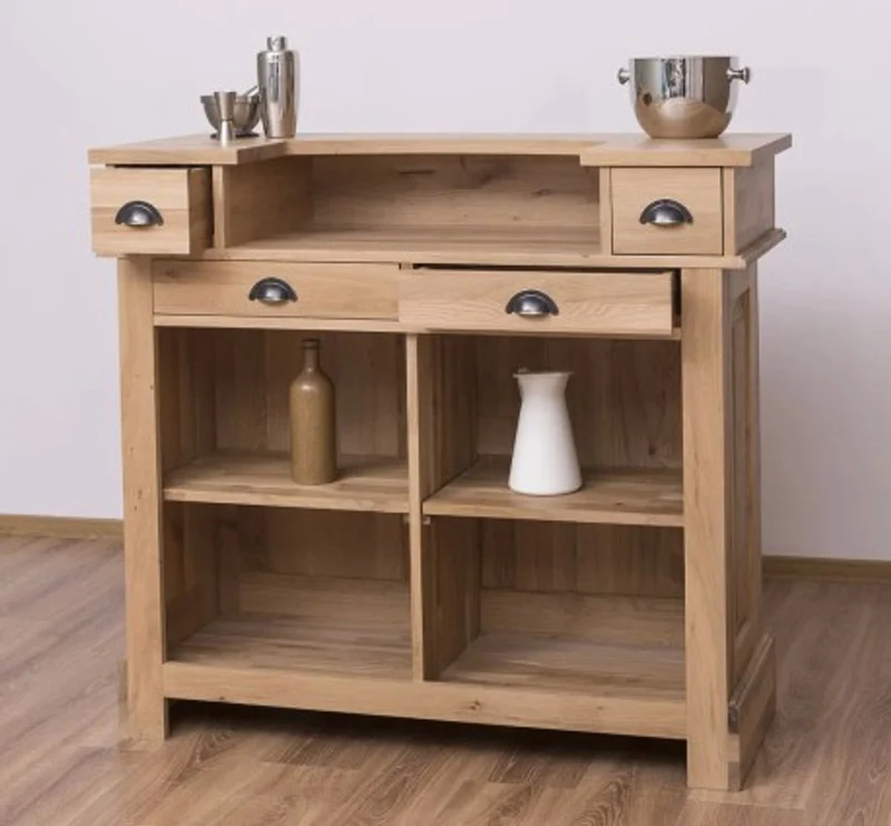 Casa Padrino Theke im Landhausstil, 120 x 51 x 107 cm