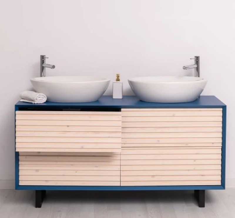 Casa Padrino Waschtisch im Landhausstil mit 4 Schubladen, 150 x 50 x 76 cm