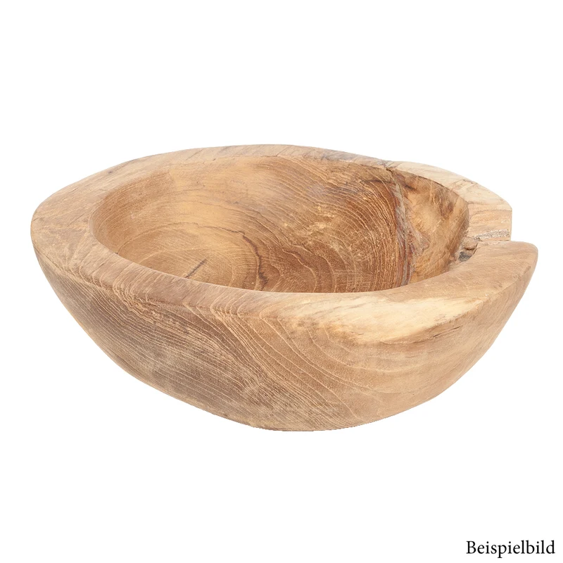 Teak Schale PREMIO ca. D25cm Natural