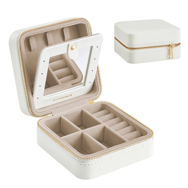 Caja Joyero Pequeña con Espejo