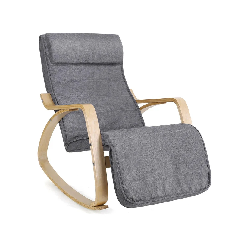 Silla Mecedora en Madera de Abedul