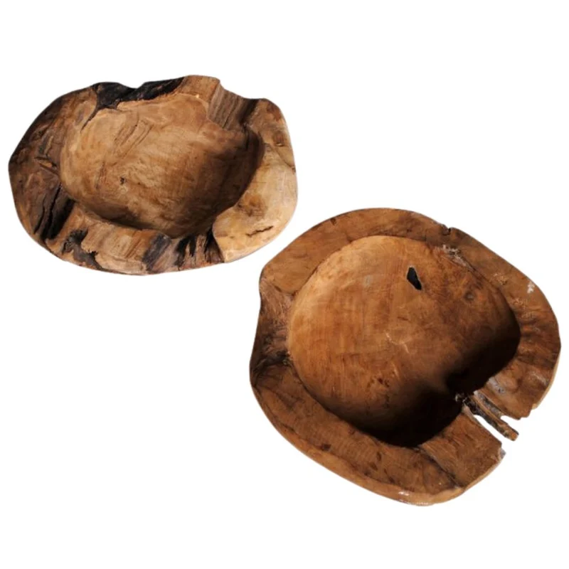 Schale PREMIUM BOWL Ø ca. 30cm Teak-Wurzelholz