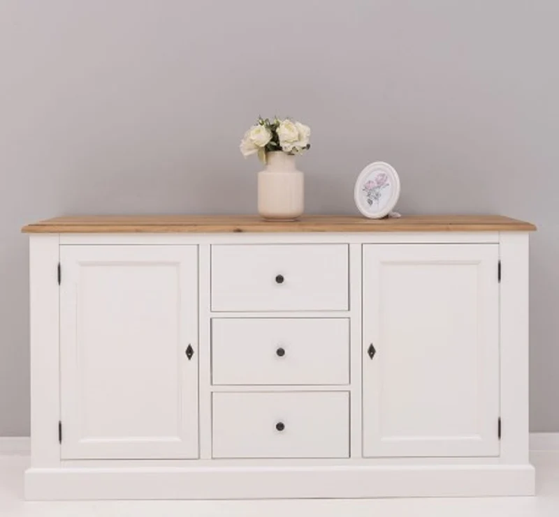 Casa Padrino Sideboard im Landhausstil, 173 x 47 x 93 cm