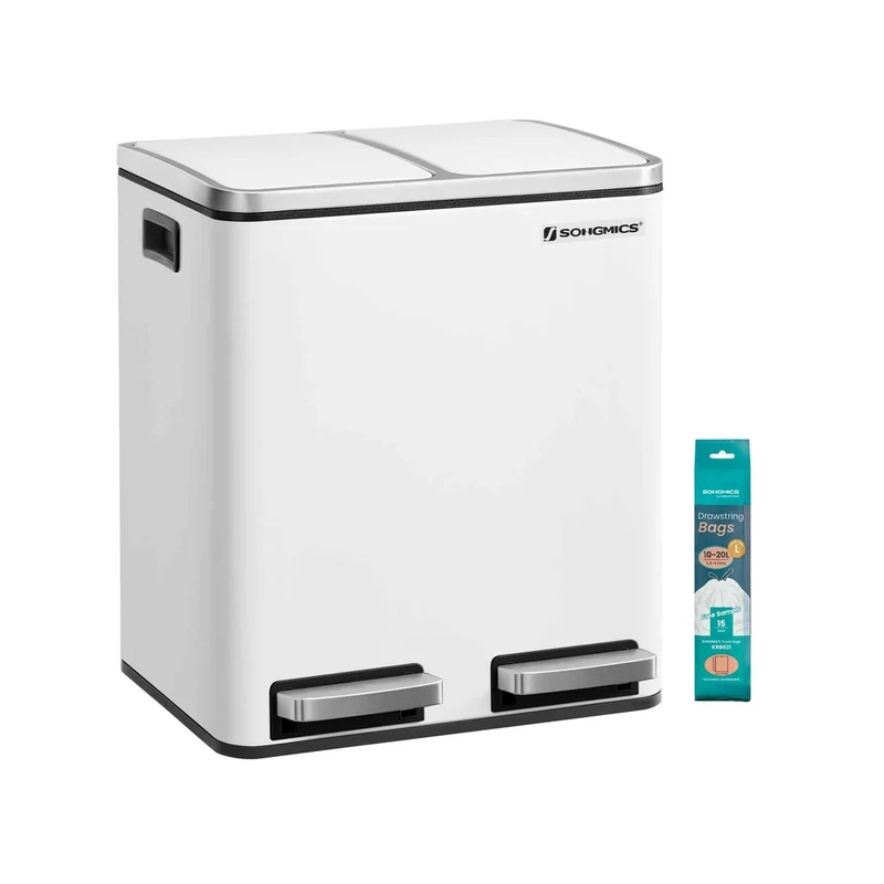 Cubo de Basura de 2 x 15 L