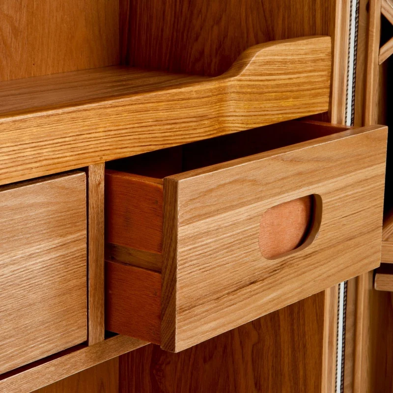 Eichholtz Bar Cabinet Martini Bianco 59 x 59 x H. 122,5 cm - Barschrank im Koffer Design auf Rollen