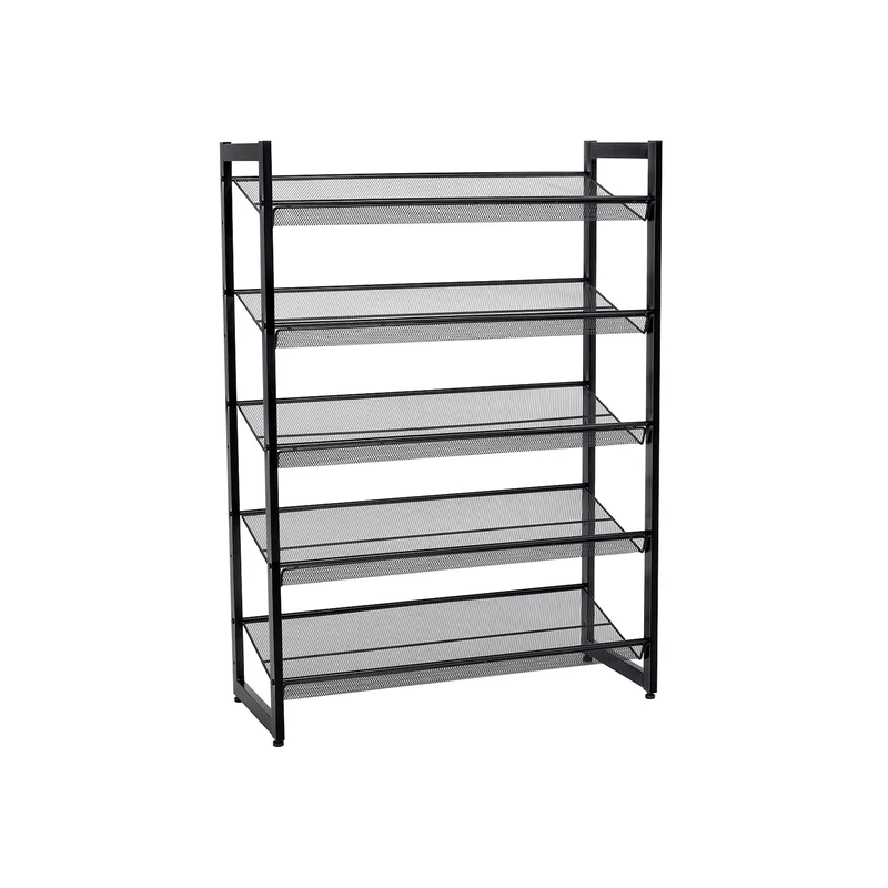 Zapatero de Metal Estantería para Zapatos Organizador de Zapatos Apilable