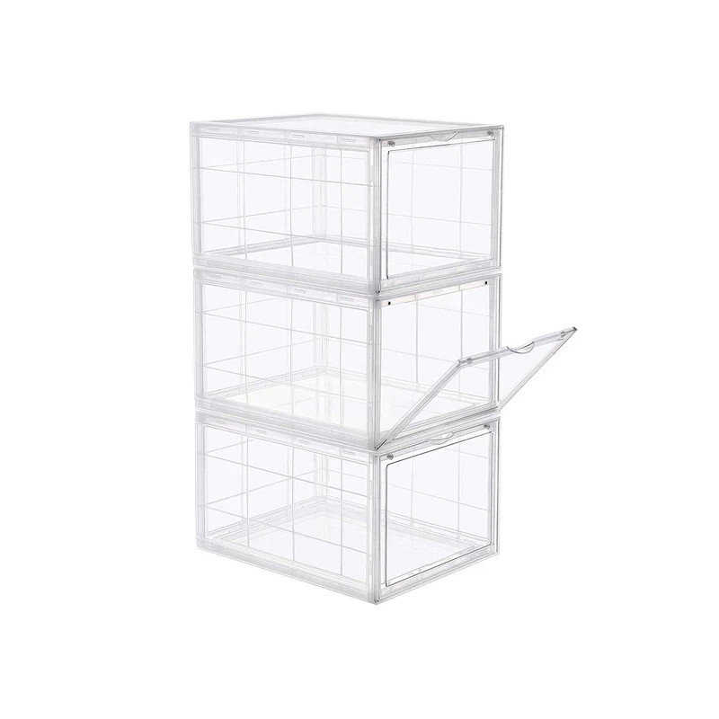 Cajas de Zapatos Apilables Plástica