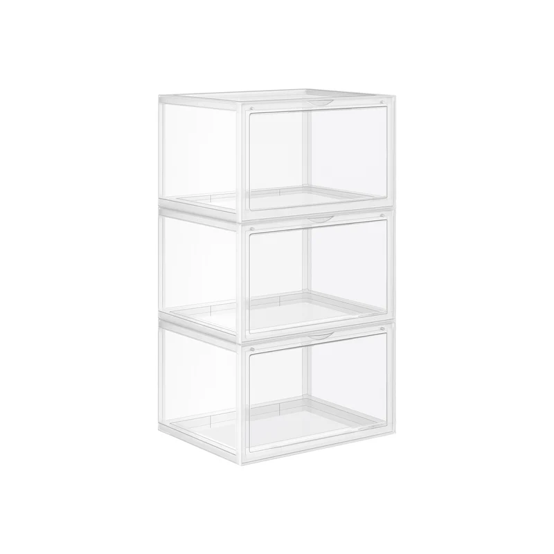 Cajas de Zapatos Apilables Plástica