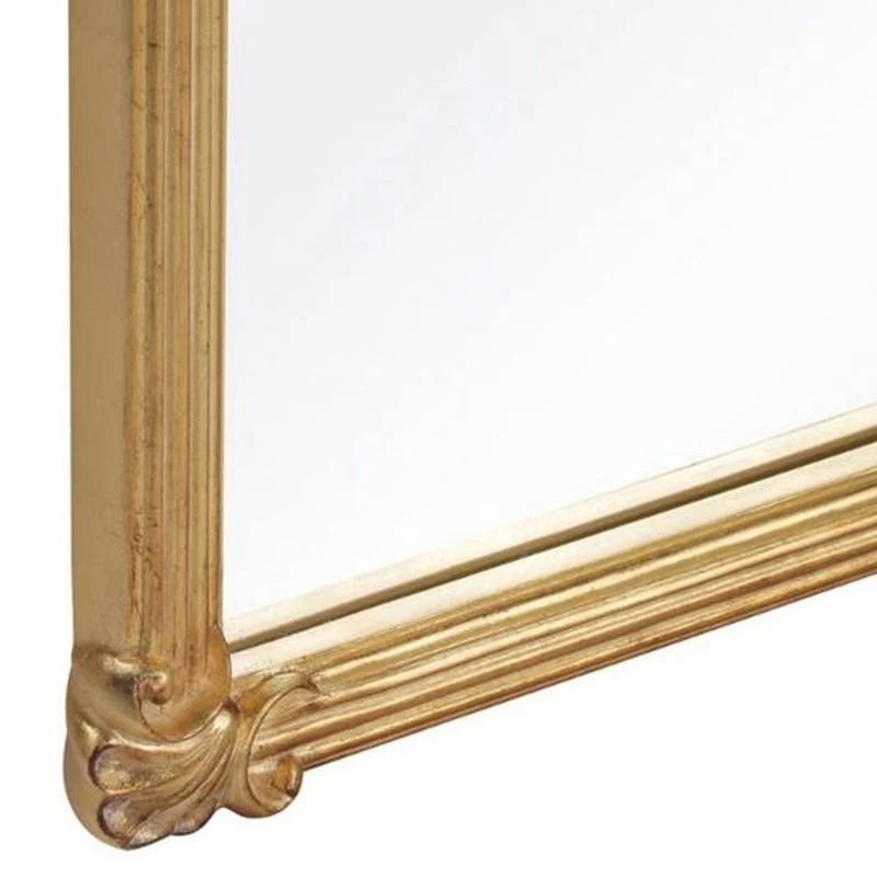 Casa Padrino Luxus Barock Spiegel Gold H. 130 cm - Barockstil Möbel