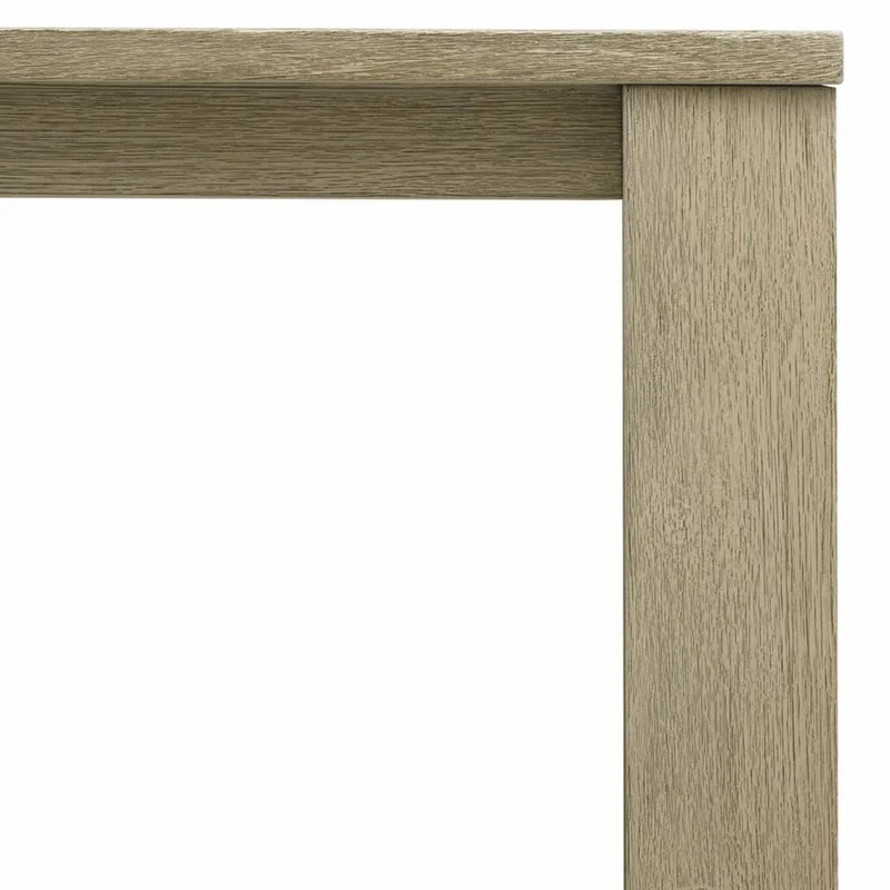 Casa Padrino Luxus Gartentisch Grau 240 cm - Teakholz Garten Esstisch - Garten Möbel