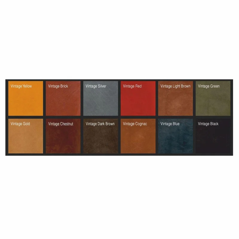 Casa Padrino Luxus Art Deco Leder Sessel Vintage Gelb / Silber - Aluminium Möbel