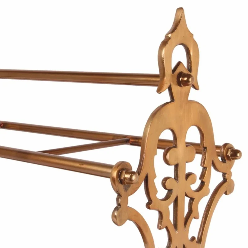 Casa Padrino Barock Aluminium Schirmständer Gold - Barockstil Deko Accessoires