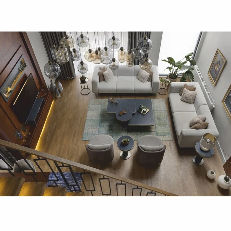 Casa Padrino Luxus Sofa Grau / Messing 240 cm - Wohnzimmer & Hotel Interior