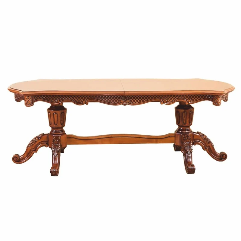 Casa Padrino Luxus Barock Esstisch Braun 230-307 cm - Barock Esszimmer Möbel