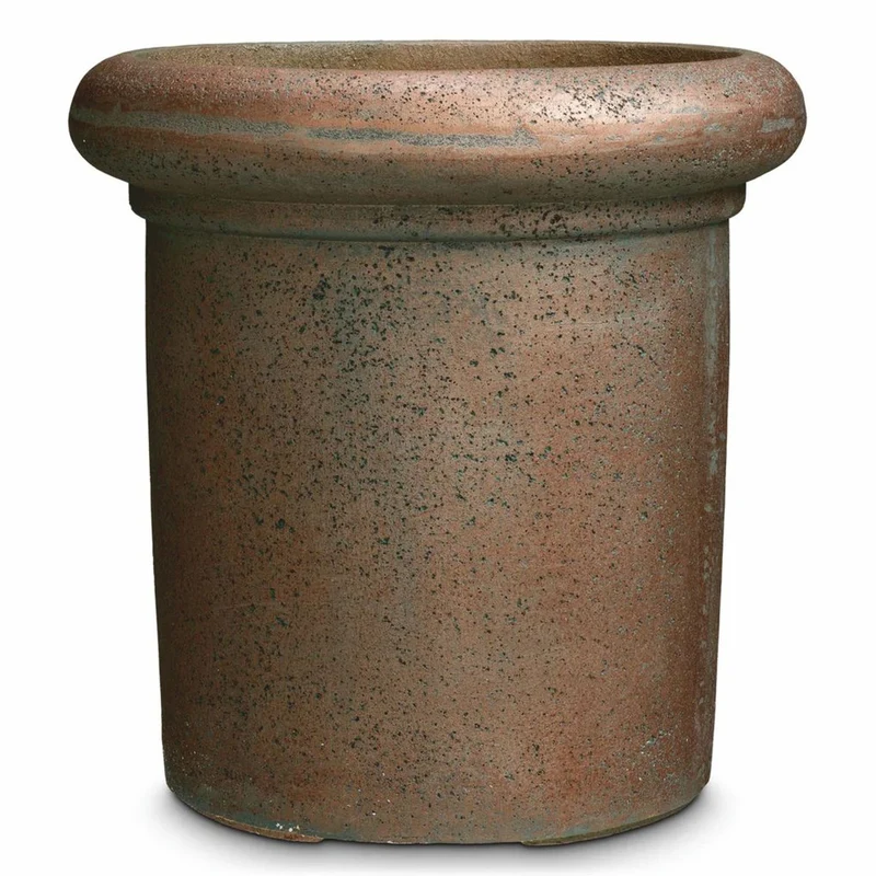 Casa Padrino Luxus Blumentopf Bronze Ø 60 x H. 60 cm - Luxus Garten Deko