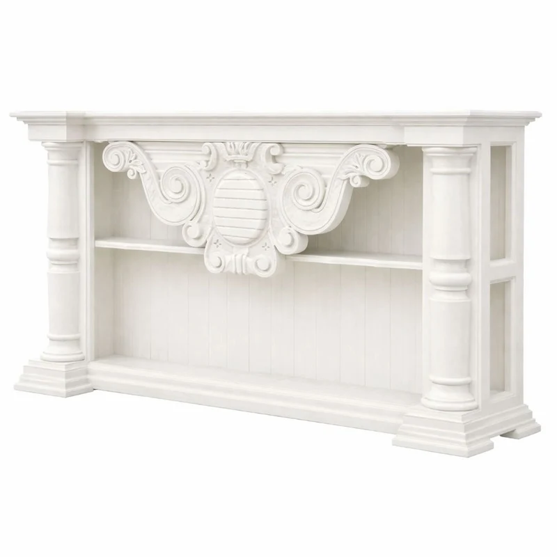 Casa Padrino Luxus Landhausstil Konsole Weiß 170 cm - Landhausstil Möbel