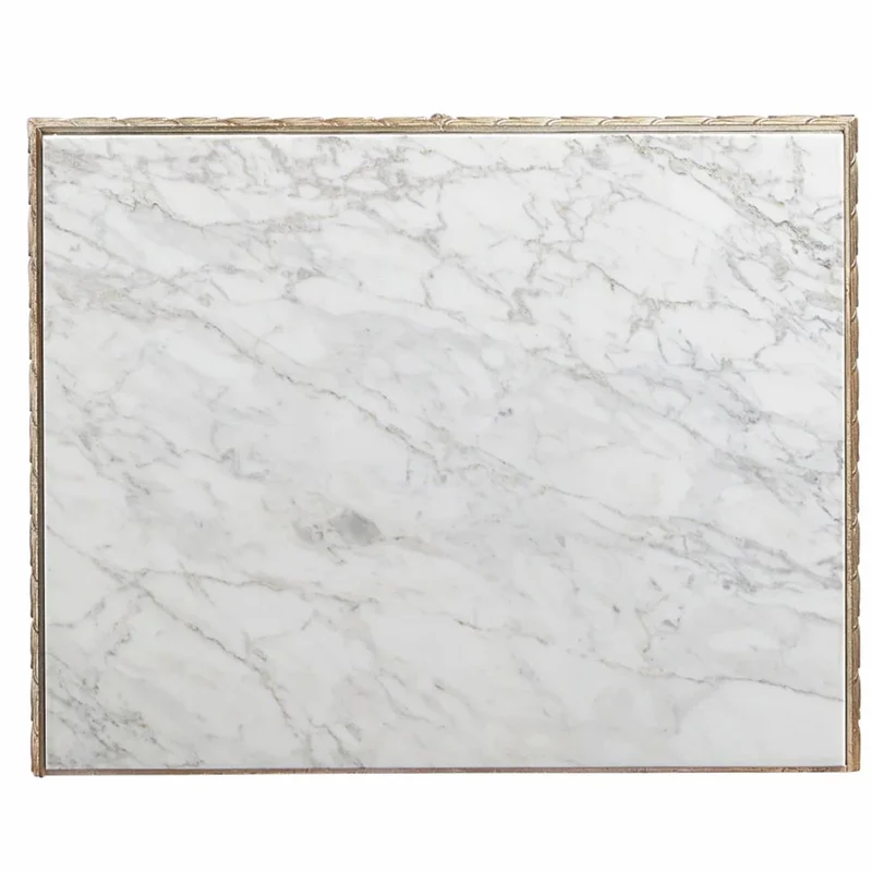 Casa Padrino Luxus Barock Nachtkommode Weiß / Gold H. 71 cm - Verspiegelte Barock Möbel