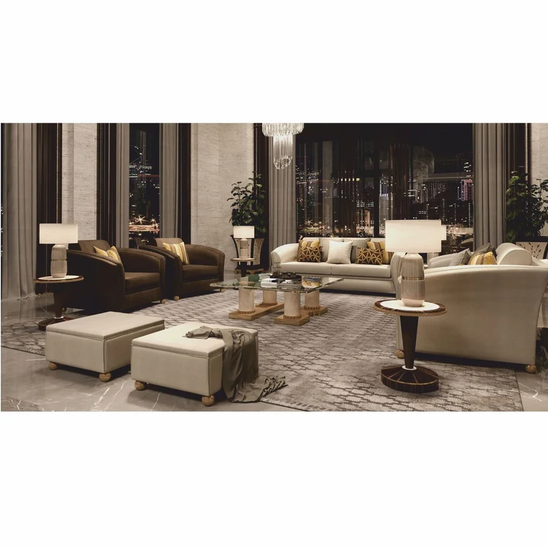 Casa Padrino Luxus Wohnzimmer & Hotel Leder Sessel Dunkelbraun / Bronze - Made in Italy
