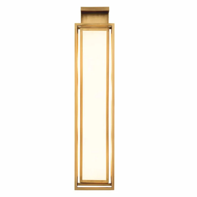 Casa Padrino Luxus Wandleuchte Antik Messing / Weiß H. 70 cm - Luxus Leuchten