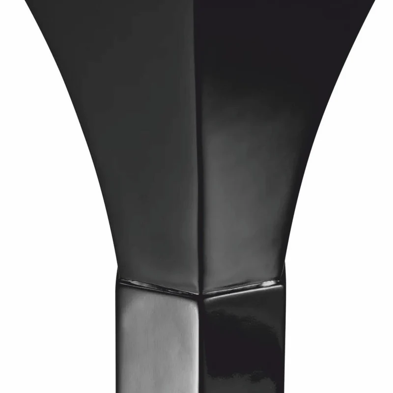 Casa Padrino Luxus Mahagoni Beistelltisch mit Glasplatte Schwarz Ø 69 x H. 68 cm