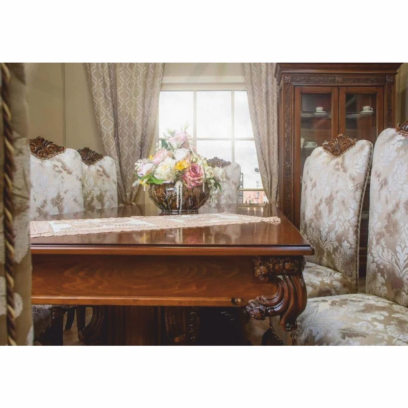 Casa Padrino Luxus Barock Esstisch Dunkelbraun 310 cm - Barock Esszimmer Möbel