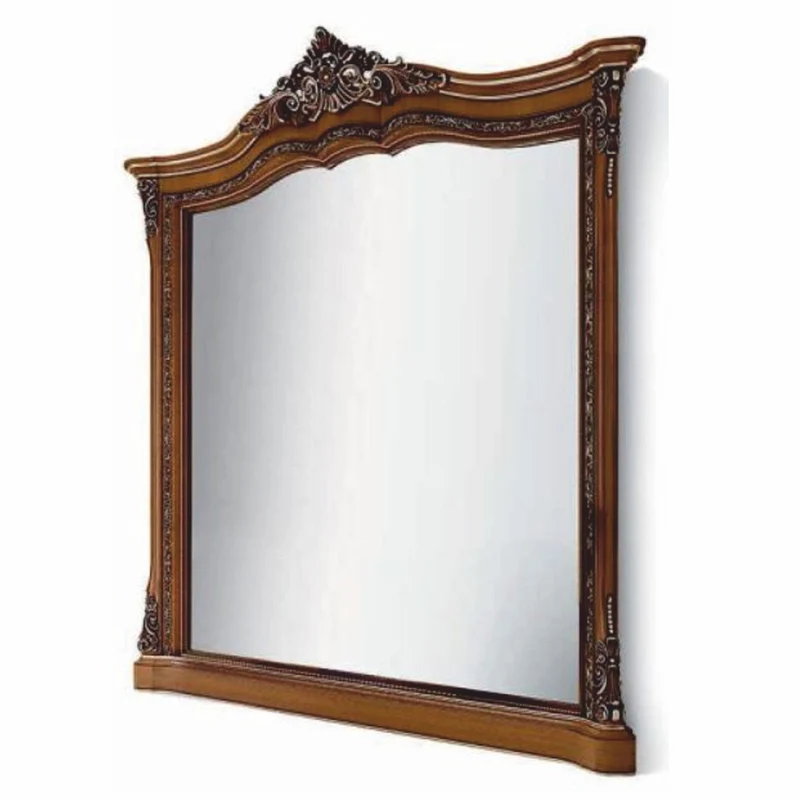 Casa Padrino Luxus Barock Spiegel Braun / Gold H. 245 cm - Made in Italy