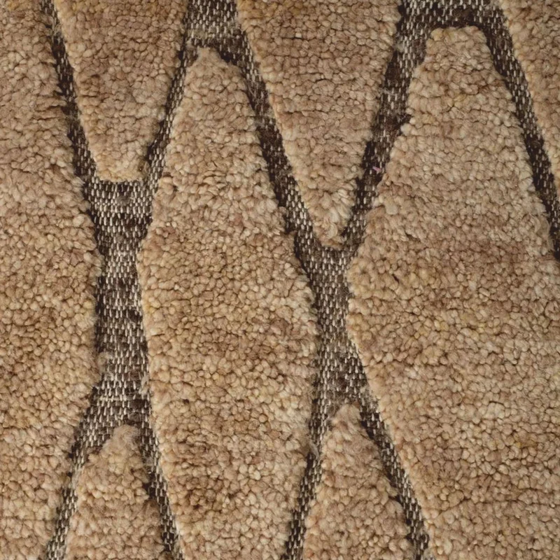 Casa Padrino Luxus Wohnzimmer Teppich Beige / Braun - Verschiedene Größen