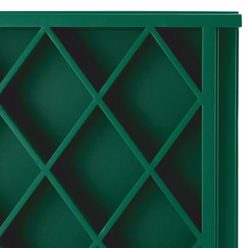 Casa Padrino Luxus Blumentopf Grün 76 x 76 x H. 69 cm - Garten Deko