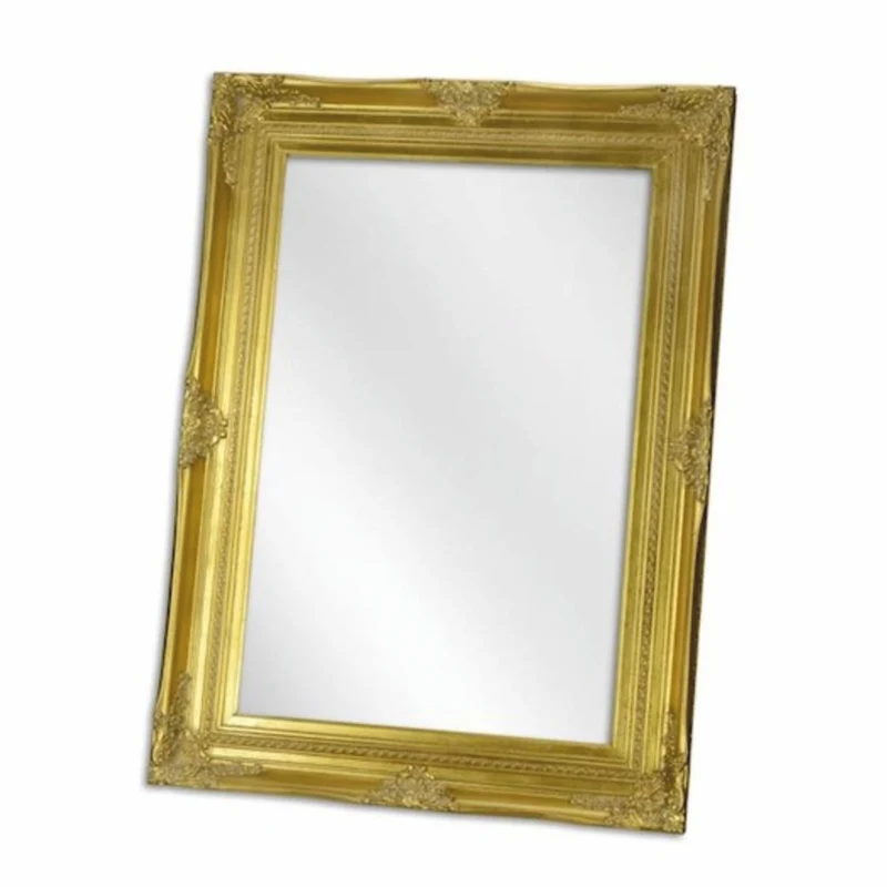 Casa Padrino Barock Spiegel Gold H. 112,5 cm - Barockstil Interior